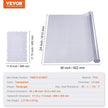 VEVOR Clear Table Cover Protector, 24