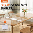 VEVOR Clear Table Cover Protector, 18