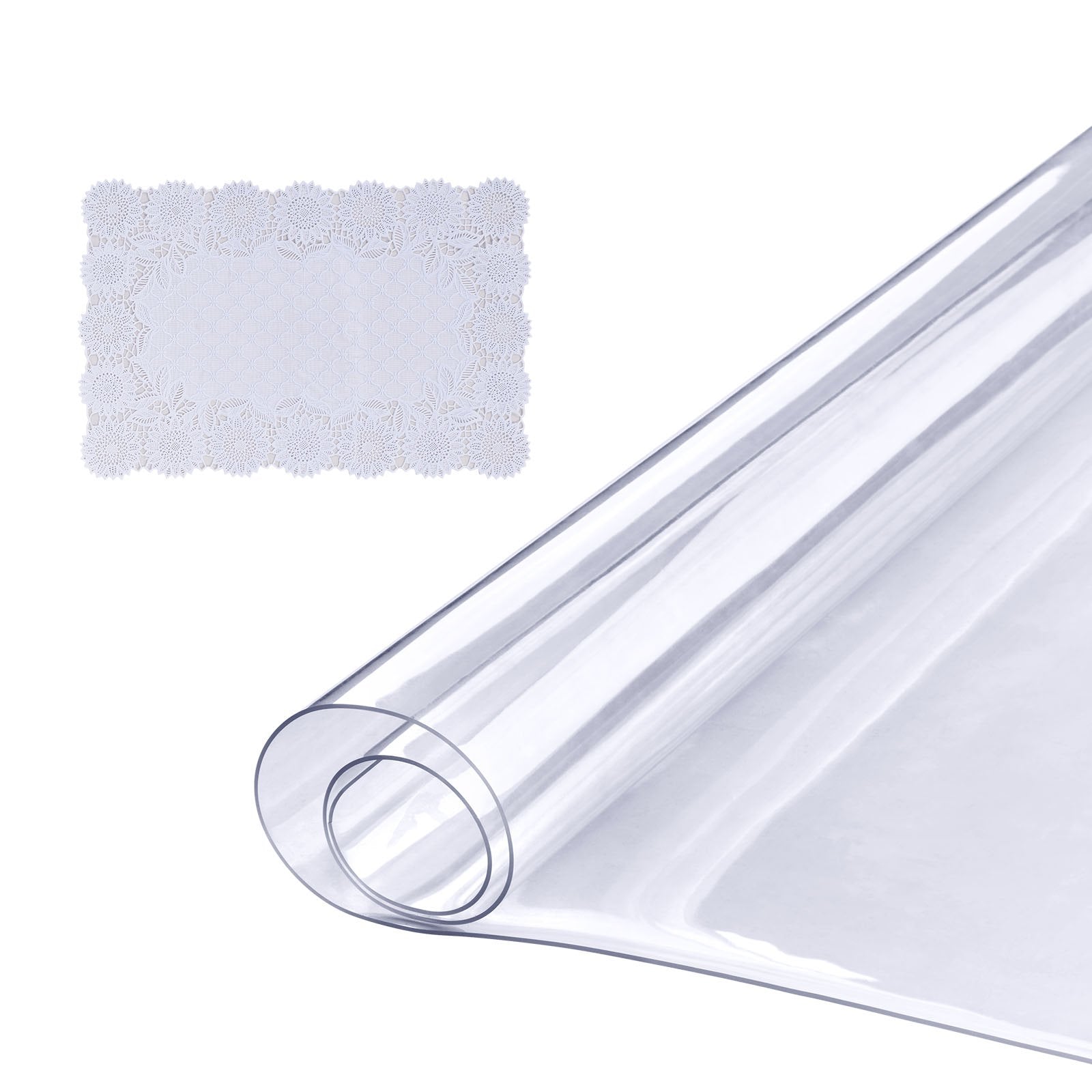 VEVOR Clear Table Cover Protector, 18