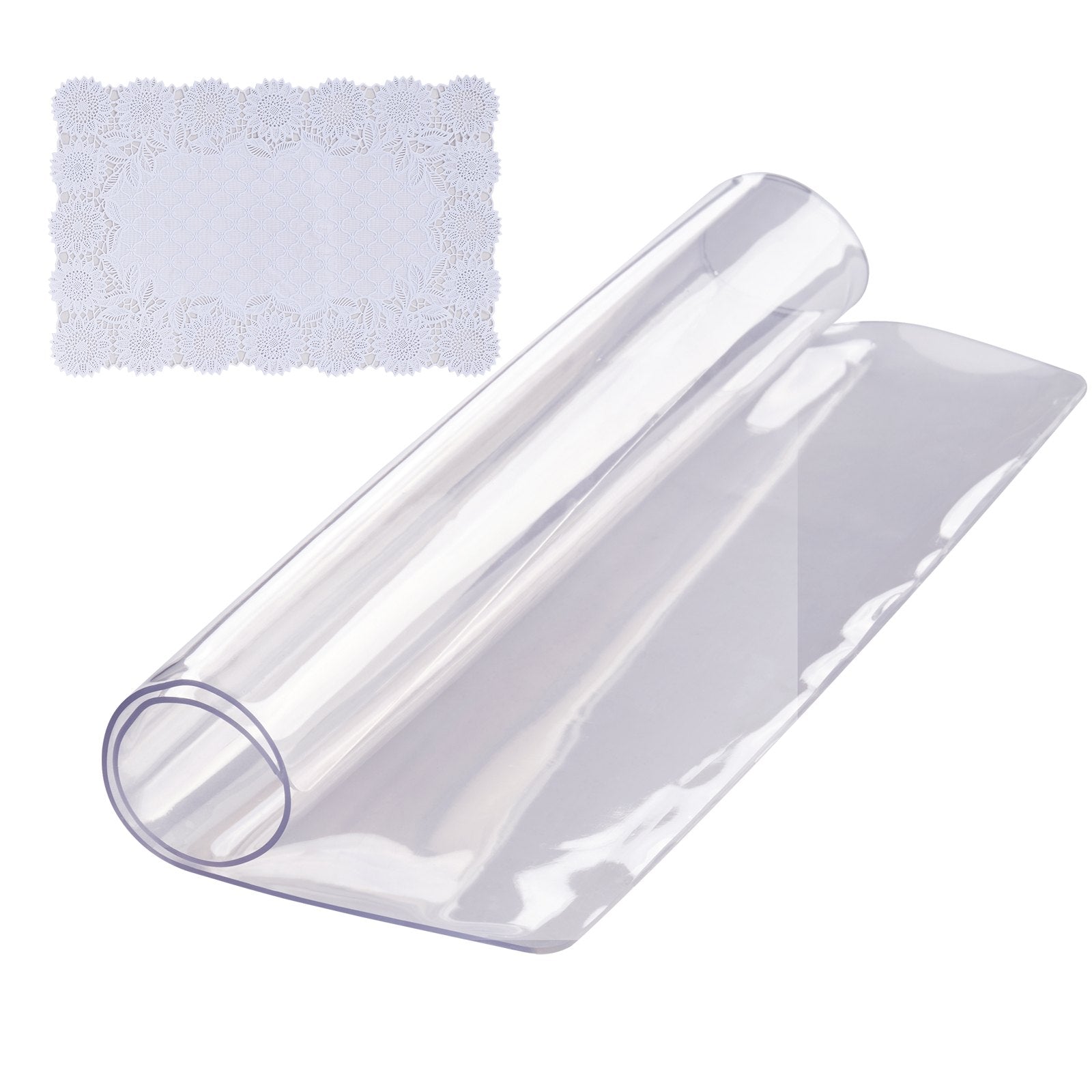 VEVOR Clear Table Cover Protector, 12