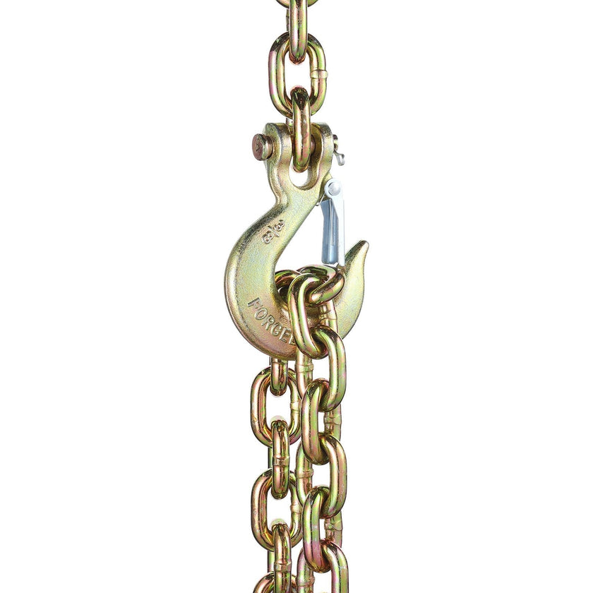 VEVOR Binder Chain G80 Tie Down Tow Chain with Hook 3/8