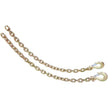 VEVOR Binder Chain G80 Tie Down Tow Chain with Hook 3/8