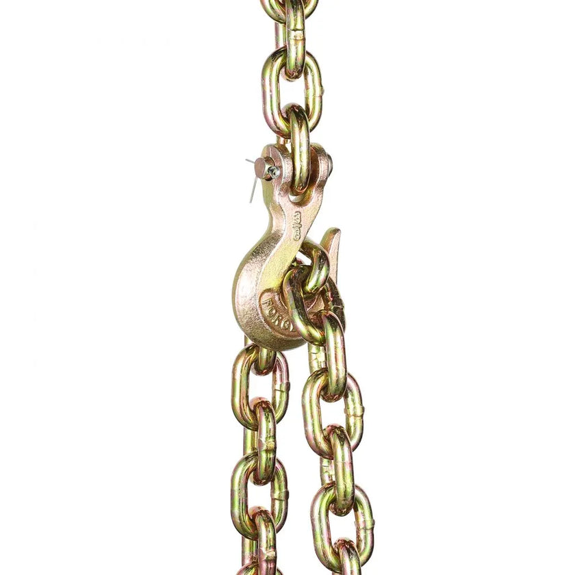 VEVOR Binder Chain G80 Tie Down Tow Chain with Hooks 3/8