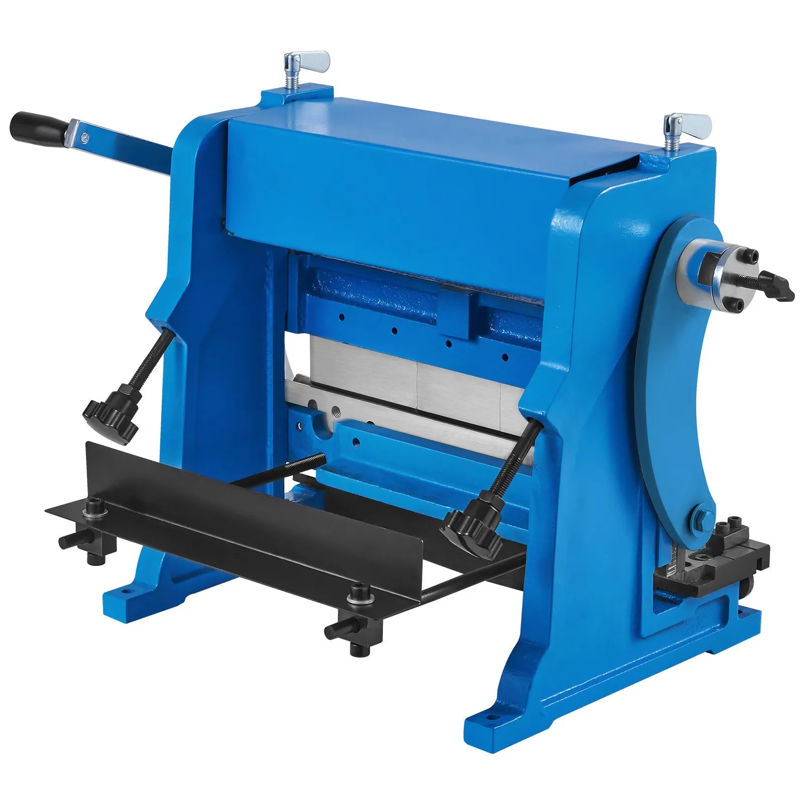 VEVOR Sheet Metal Brake, 12-inch, 3-In-1 Combination Shear Brake Roll Machine, 20-Gauge Capacity Shear Press Brake with 90° Max Bending Angle, Shears and Slip Roll Machine for Shear Bending Rolling