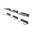 VEVOR Bike Storage Rack Wall Mount Garage Bike Holder & 3 Shelves for 6 Bicycles