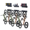 VEVOR Bike Storage Rack Wall Mount Garage Bike Holder & 3 Shelves for 6 Bicycles