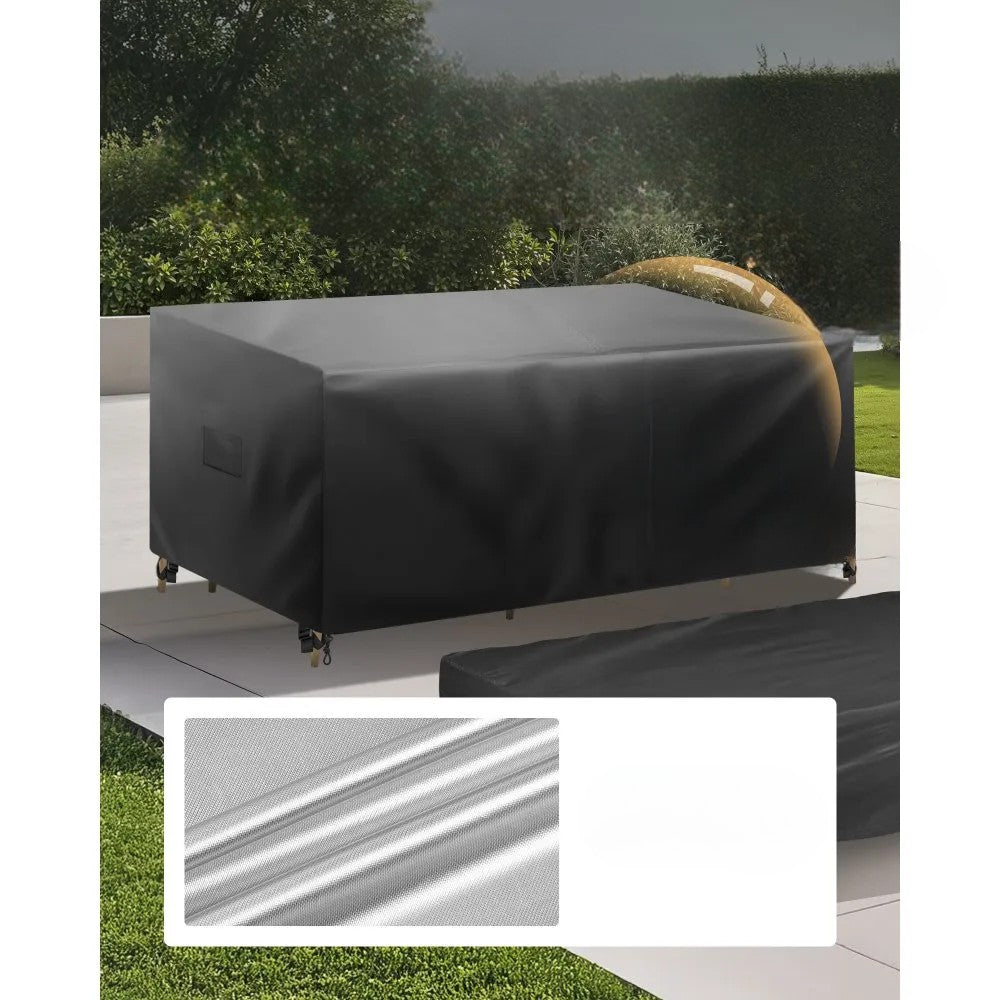 4-Piece Patio Furniture Cover Set – Heavy Duty 420D Waterproof Outdoor Covers for Table, Sofa & Chairs