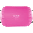 VEVOR Inflatable Gymnastics Air Mat Set, 2 PCS Tumbling Mat, Tumble Track with Electric Pump, Air Roller Barrel Gymnastics Equipment, Training Mats for Home Use/Gym/Yoga/Cheerleading/Beach/Park/Water