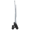 VEVOR Stair Climbing Cart Foldable Shopping Cart 45L with Stair Climbing Wheels