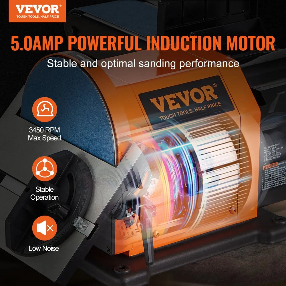 VEVOR Professional Belt Sander, 8