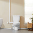VEVOR Macerating Toilet System with 500W Pump Upflush Toilet For Basement
