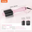 VEVOR Hair Blow Dryer Brush, Ionic Hot Air Styling Brush with 2.6