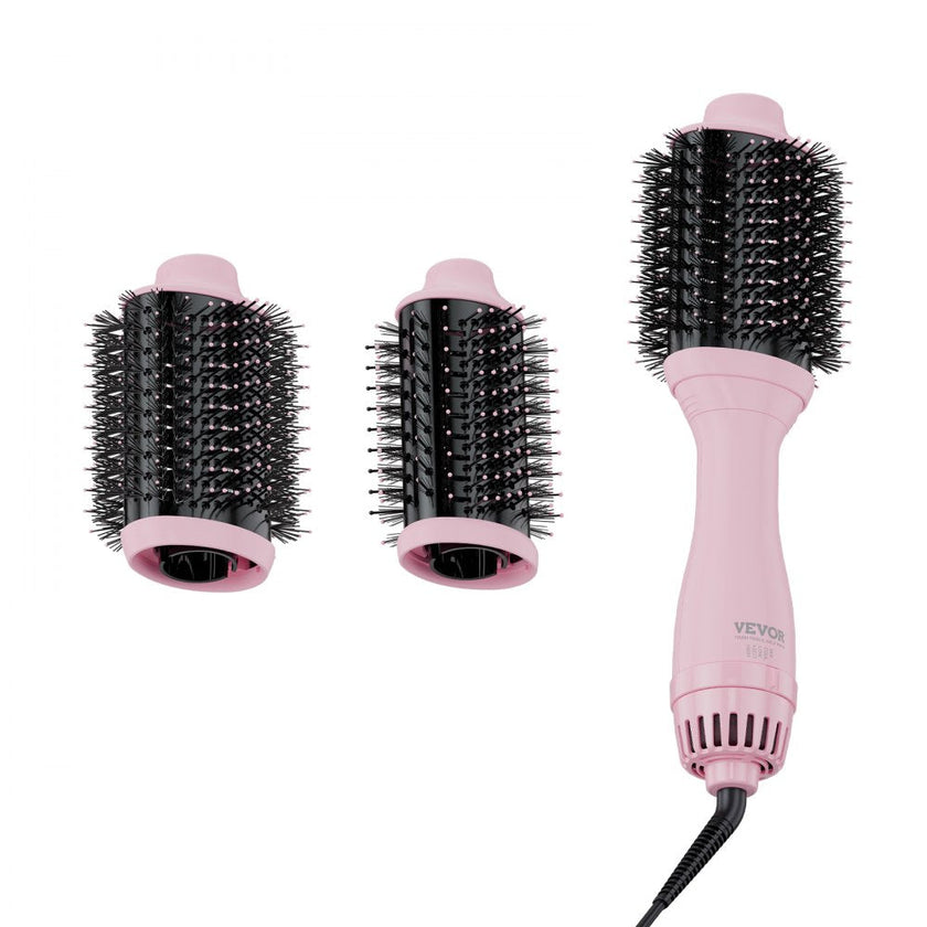 VEVOR Hair Blow Dryer Brush, Ionic Hot Air Styling Brush with 2.6