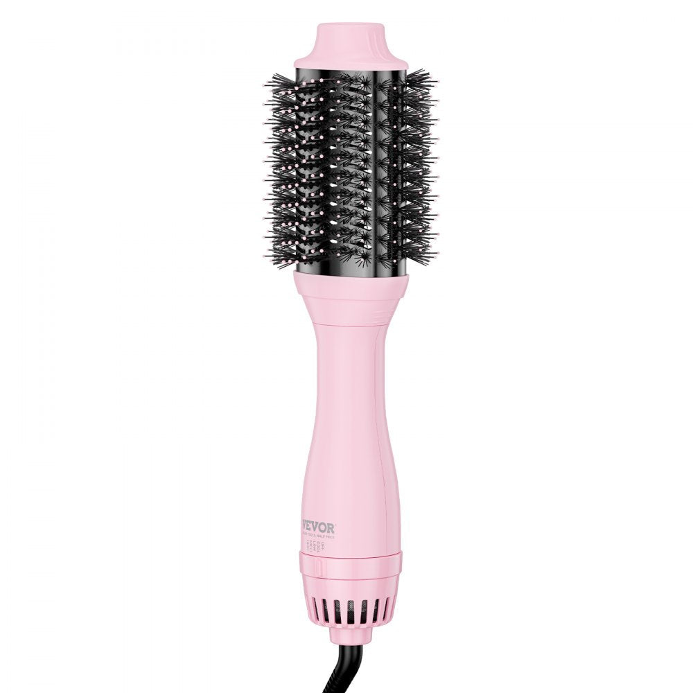 VEVOR Hair Blow Dryer Brush, Ionic Hot Air Styling Brush with 2.6