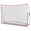 VEVOR Golf Practice Hitting Net, Huge 10.8x7ft Golf Net, Personal Driving Range for Indoor Outdoor Use, Portable Home Golf Aid Net with Solid Fiberglass Frame and Carry Bag, Gift for Men, Golf Lover