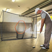 VEVOR Golf Practice Hitting Net, Huge 10.8x7ft Golf Net, Personal Driving Range for Indoor Outdoor Use, Portable Home Golf Aid Net with Target/Fiberglass Frame/Carry Bag, Gift for Men, Golf Lovers