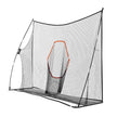 VEVOR Golf Practice Hitting Net, Huge 10.8x7ft Golf Net, Personal Driving Range for Indoor Outdoor Use, Portable Home Golf Aid Net with Target/Fiberglass Frame/Carry Bag, Gift for Men, Golf Lovers