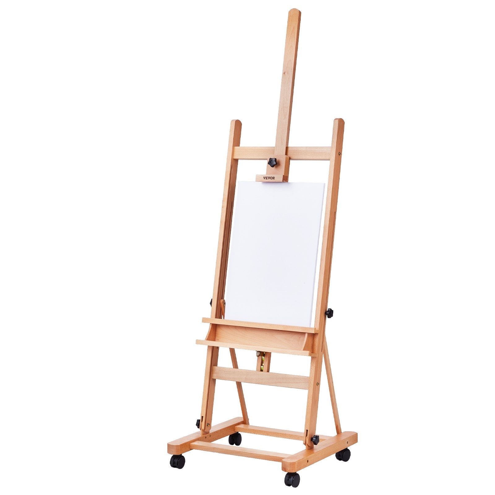 VEVOR Studio H-Frame Easel Holds Canvas Art up to 48