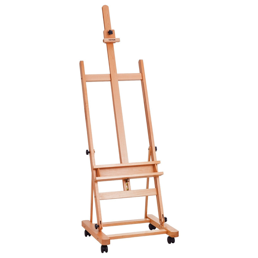 VEVOR Studio H-Frame Easel Holds Canvas Art up to 48