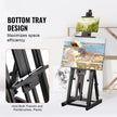 VEVOR Studio H-Frame Easel Holds Canvas Art up to 77