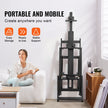 VEVOR Studio H-Frame Easel Holds Canvas Art up to 77