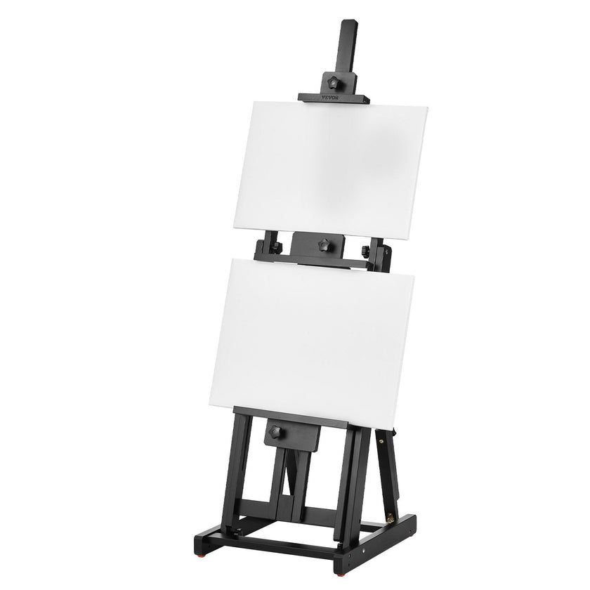 VEVOR Studio H-Frame Easel Holds Canvas Art up to 77