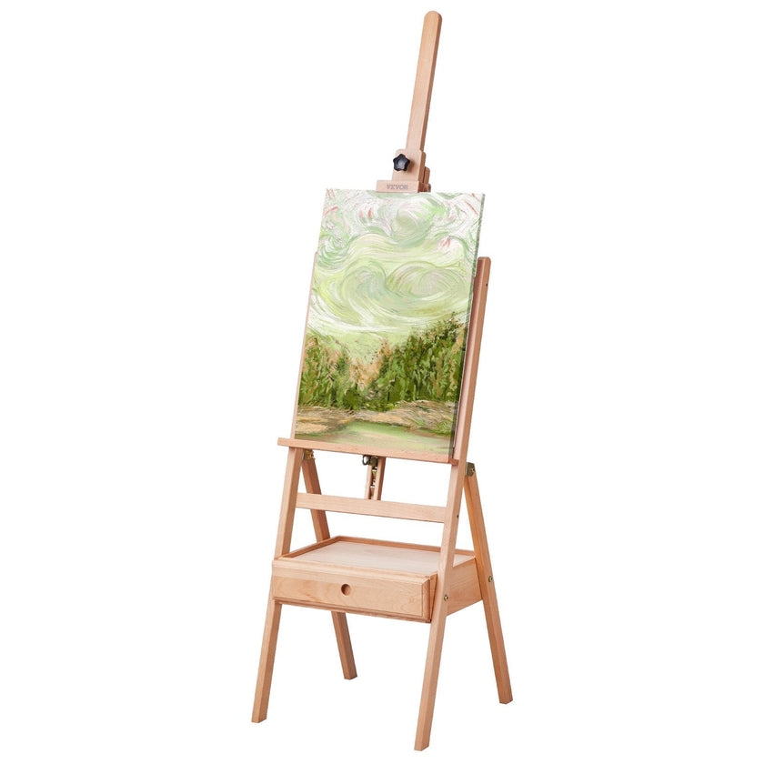 VEVOR Studio H-Frame Easel Holds Canvas Art up to 36