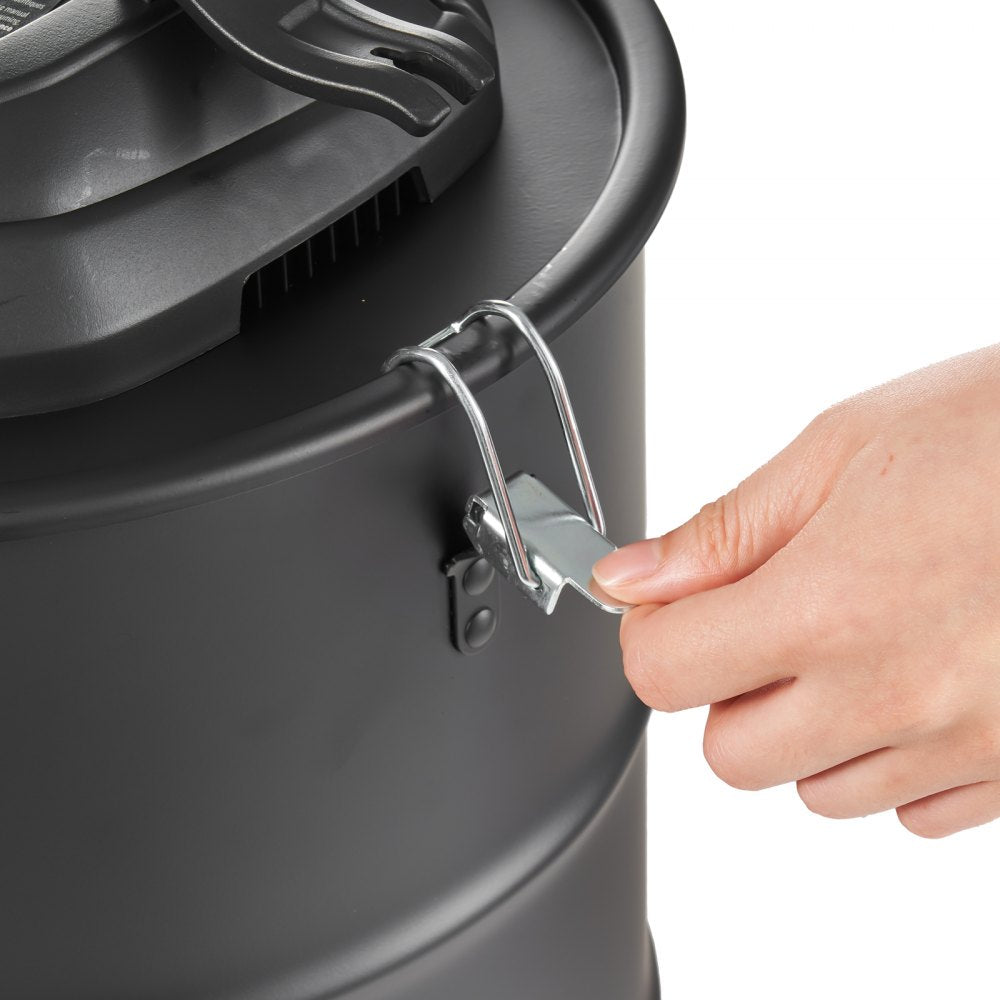 VEVOR Ash Vacuum Cleaner 5 Gallon 1200W for Fireplaces Pellet Stoves Grills BBQ