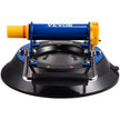 VEVOR Glass Lifting Vacuum Suction Cup, 10\'\' Glass Lifter Suction Cup, 275lbs Load Capacity Glass Lifting Suction Cup, Heavy-Duty Hand-Held Glass Lifter for Moving Large Granite Tile, Replacing Wind