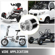 VEVOR Bicycle Reduction Motor 250W 24V Geared Motor 2700RPM 14.3A Brushes Motor with Twist Kit for Electric Bike Conversion Kit Electric Bicycle Scooter Motor