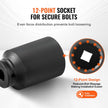 VEVOR Axle Nut Impact Socket Set 1/2