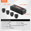 VEVOR Axle Nut Impact Socket Set 1/2