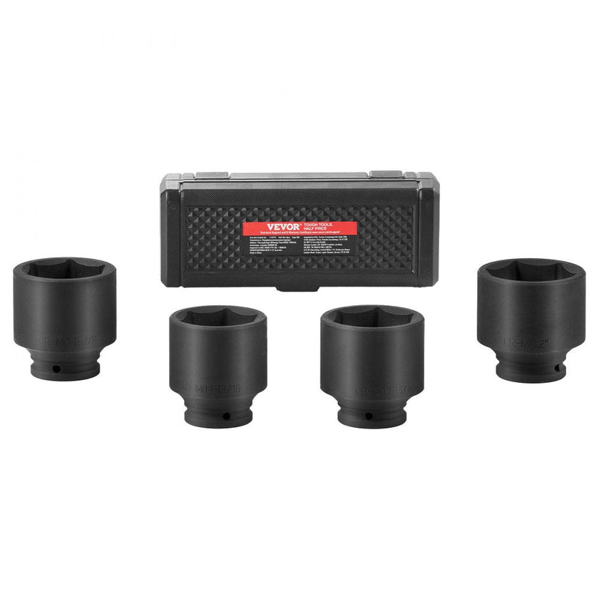 VEVOR Axle Nut Impact Socket Set 1/2
