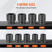 VEVOR Axle Nut Impact Socket Set 1