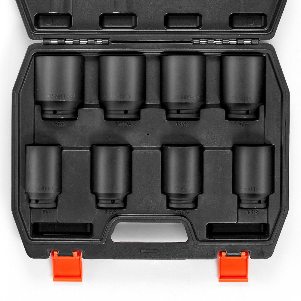 VEVOR Axle Nut Impact Socket Set 3/4