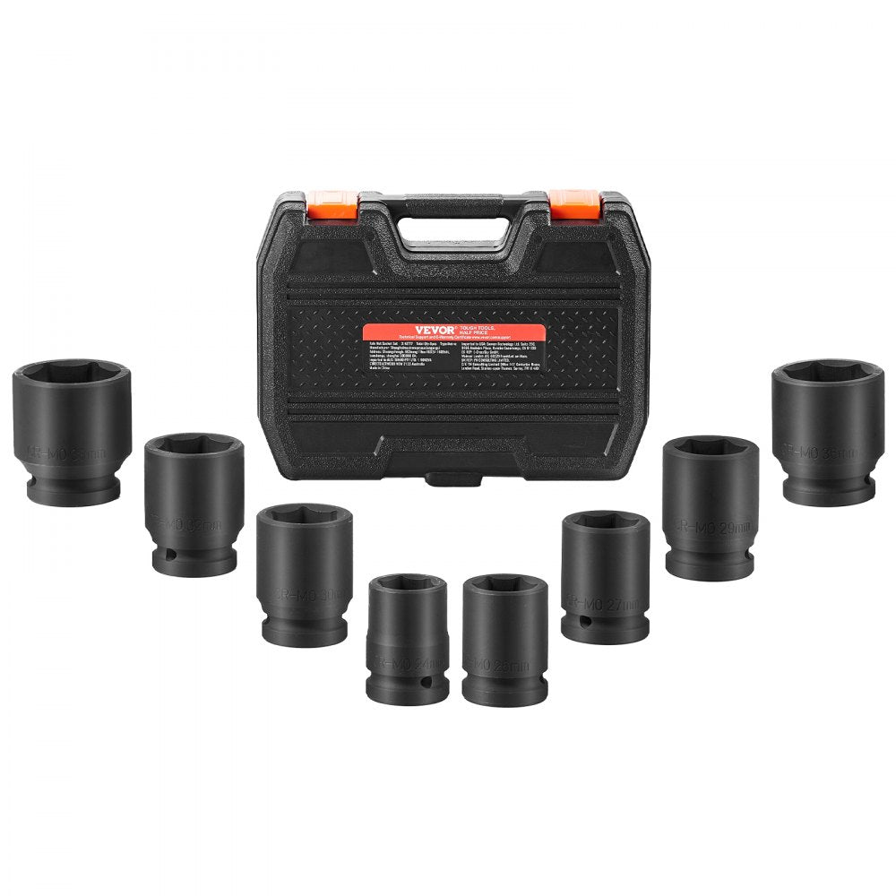 VEVOR Axle Nut Impact Socket Set 3/4