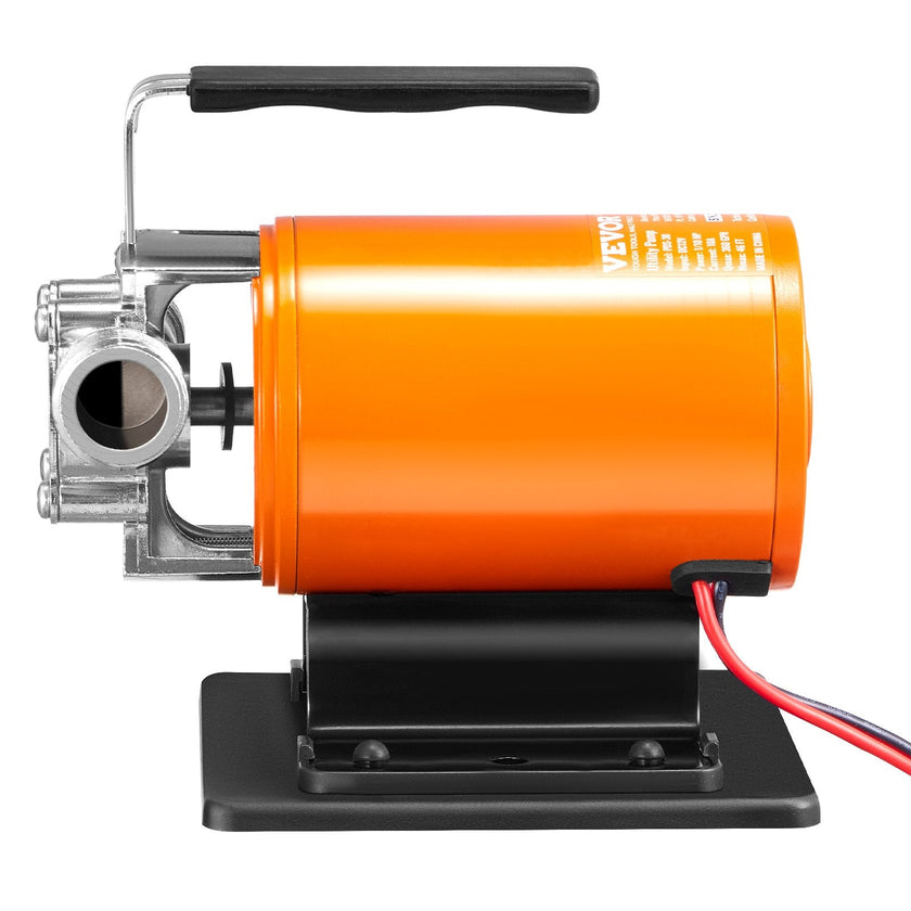 VEVOR Water Transfer Pump, 12V DC 360 GPH 1/10HP, Portable Electric Utility Pump with 6 ft Suction Hose Kit, Impeller, Suction Strainer, for Garden, Rain Barrel, Pool, Pond, Hot Tub, Aquarium Draining
