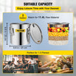 VEVOR 12L Water Alcohol Distiller 3GAL Copper Wine Making Boiler Multi Home DIY Brewing Distilling Kit for Fruit Wine, Water, Brandy, And Refining Plant Extracts