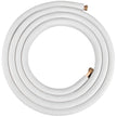 VEVOR Mini Split Copper Line Set 16ft Length, Copper Pipes for Mini Split Air Conditioner 3/8