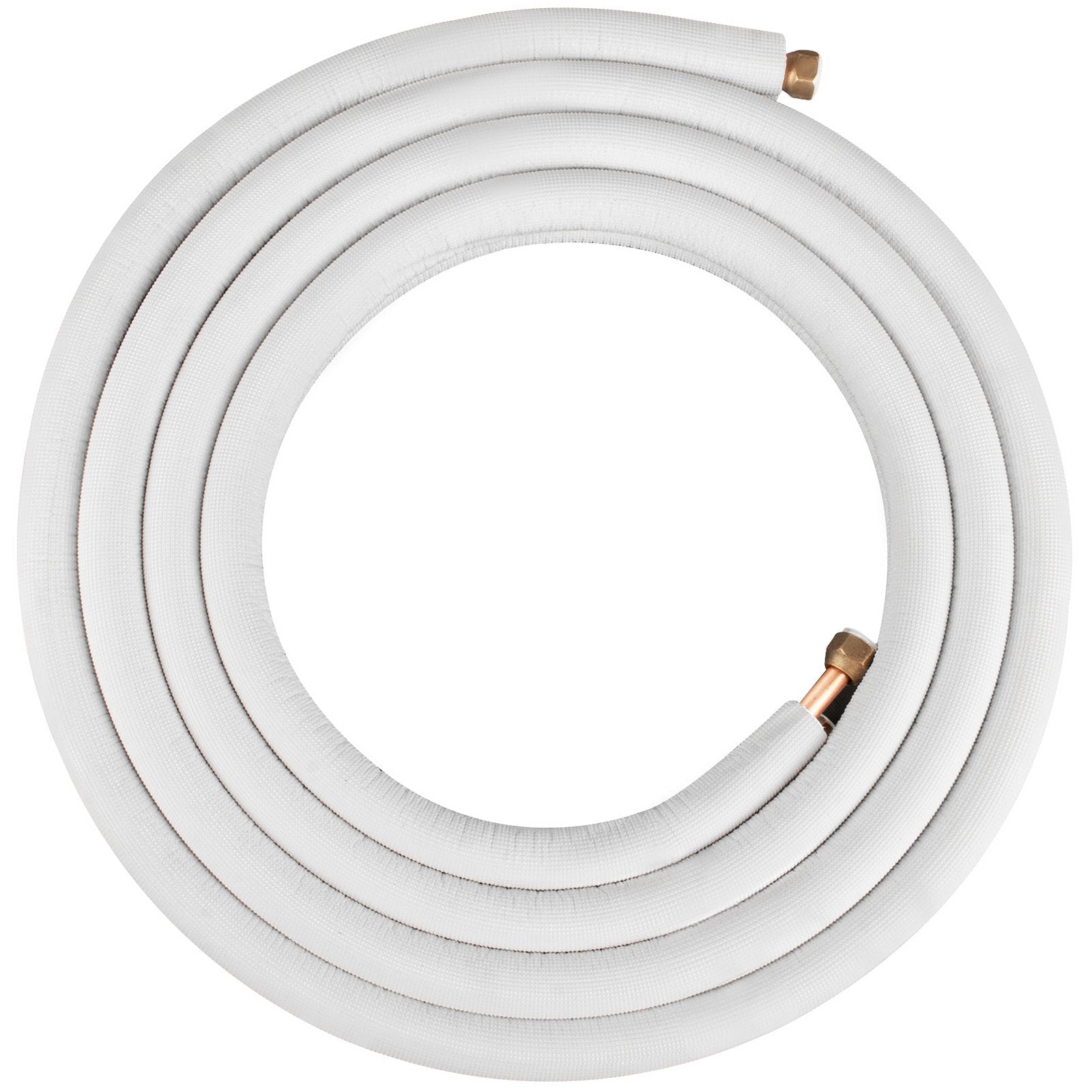 VEVOR Mini Split Copper Line Set 16ft Length, Copper Pipes for Mini Split Air Conditioner 3/8