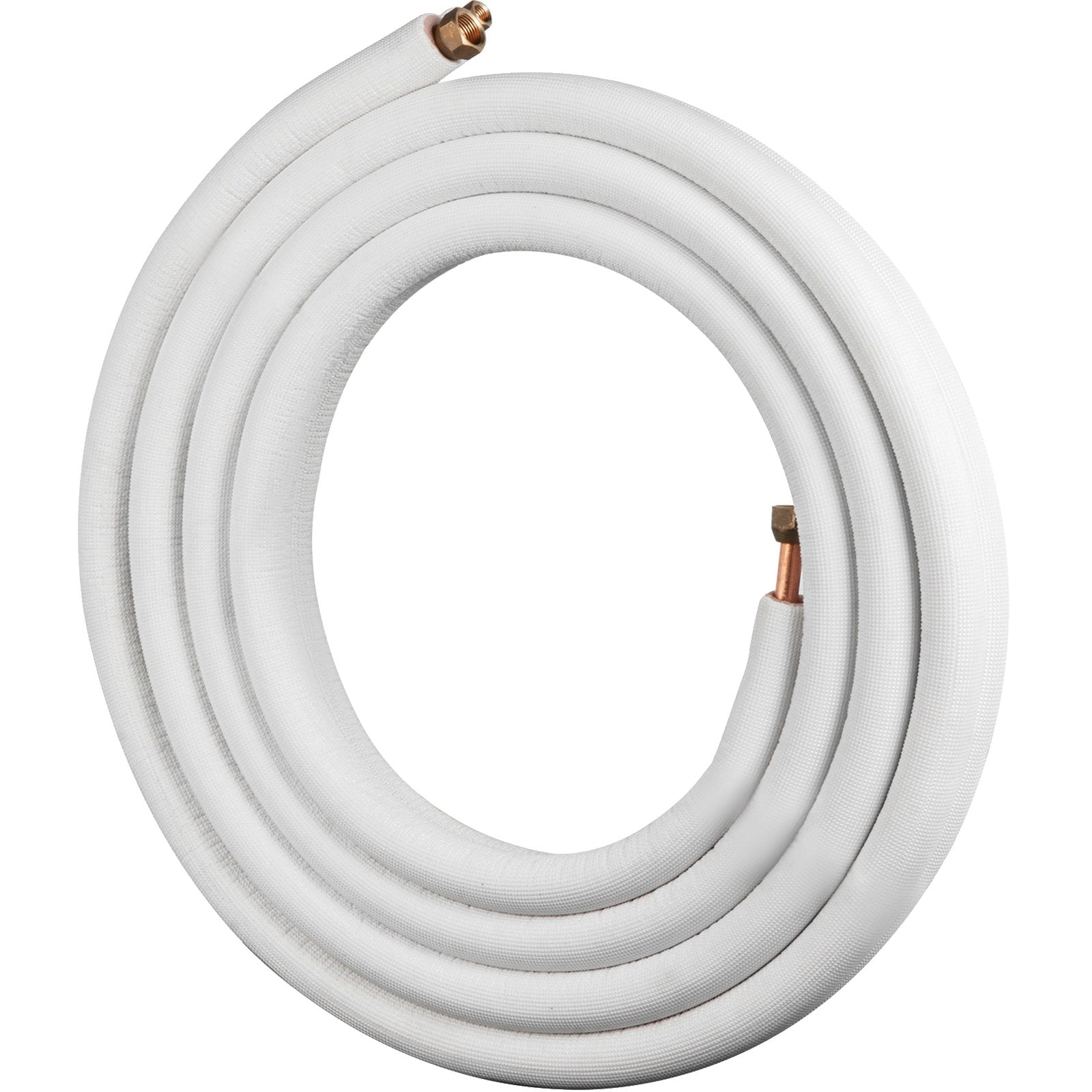 VEVOR Mini Split Copper Line Set 16ft Length, Copper Pipes for Mini Split Air Conditioner 3/8
