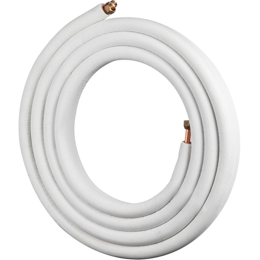 VEVOR Mini Split Copper Line Set 16ft Length, Copper Pipes for Mini Split Air Conditioner 3/8