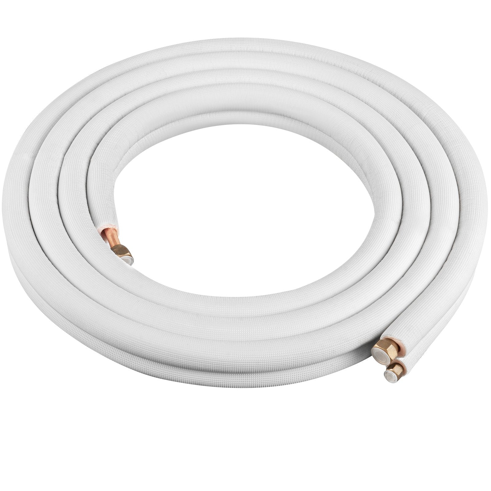 VEVOR Mini Split Copper Line Set 16ft Length, Copper Pipes for Mini Split Air Conditioner 3/8