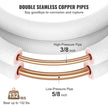 Copper Line Set Copper Pipes for Mini Split Air Conditioner 25' 3/8