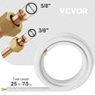 Copper Line Set Copper Pipes for Mini Split Air Conditioner 25' 3/8