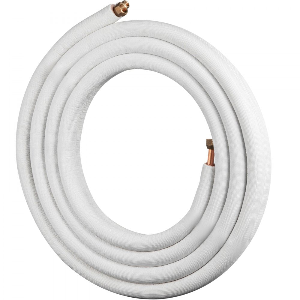 Copper Line Set Copper Pipes for Mini Split Air Conditioner 25' 3/8