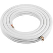 Copper Line Set Copper Pipes for Mini Split Air Conditioner 25' 3/8