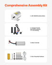 VEVOR 2000W Electric Brushless DC Motor Kit 48V 4300rpm Motor & Speed Controller