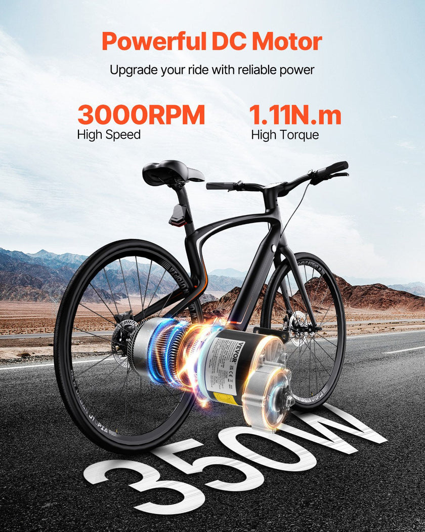 350W Electric Powerful DC Motor 24V 3000rpm Motor for E-Bike Dirt Bike DIY