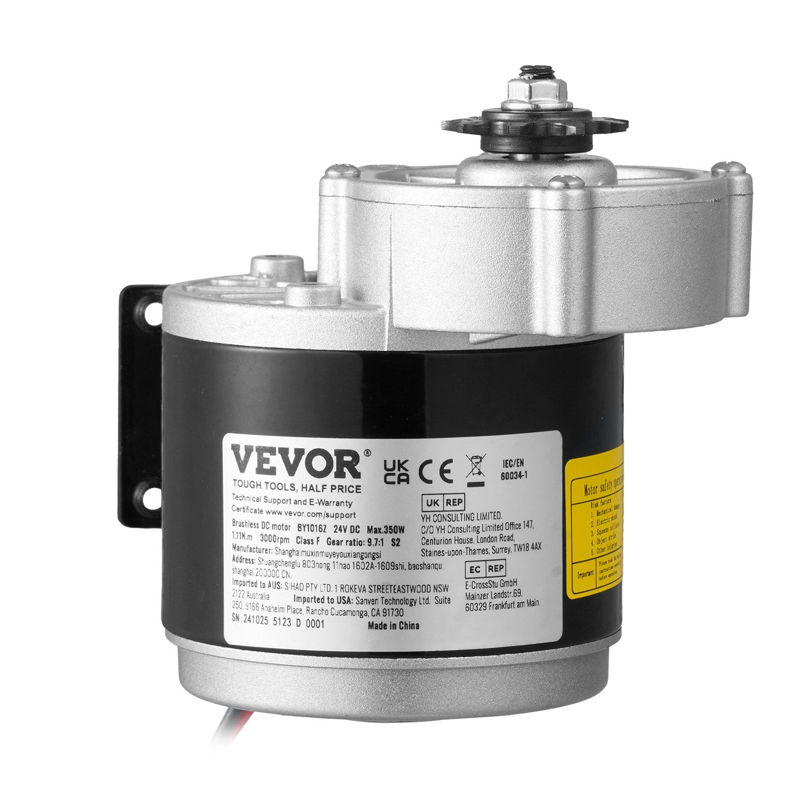 350W Electric Powerful DC Motor 24V 3000rpm Motor for E-Bike Dirt Bike DIY